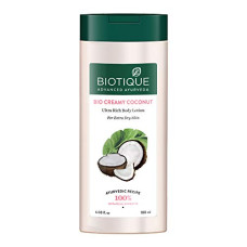 Deals and Offers on - Biotique Creamy Coconut Deep Nourish Body lotion For Extra Dry Skin | Heals, Repairs, and Soothes the Skin | Moisturizing and Skin-Humidifying | 100% Botanical Extracts| All Skin Types | 180ml Deals, Discounts & Offers on - Biotique Creamy Coconut Deep Nourish Body lotion For Extra Dry Skin | Heals, Repairs, and Soothes the Skin | Moisturizing and Skin-Humidifying | 100% Botanical Extracts| All Skin Types | 180ml