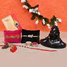 Deals and Offers on - CraftVatika Rakhi Gift Items For Bhaiya brother, Rakhi For Brother and Bhabhi Kids With Gift Adiyogi Shiva Murti Statue,Rakshabandhan gifts Deals, Discounts & Offers on - CraftVatika Rakhi Gift Items For Bhaiya brother, Rakhi For Brother and Bhabhi Kids With Gift Adiyogi Shiva Murti Statue,Rakshabandhan gifts