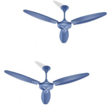 Deals, Discounts & Offers on Home Appliances - Moonstruck Suprimo-FB-10 1200 mm Energy Saving 3 Blade Ceiling Fan(Star Blue, Pack of 2)