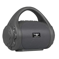 Deals, Discounts & Offers on  - Zebronics Zeb-County Bluetooth Speaker with Built-in Fm Radio, Aux Input and Call Function (Grey), 3 Watts