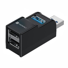 Deals and Offers on - Portronics Mport 3A USB Hub (3-in-1), Multiport Adapter with USB 3.0 & 2-Port USB 2.0, Upto 5 Gbps High Data Transfer Speed Deals, Discounts & Offers on - Portronics Mport 3A USB Hub (3-in-1), Multiport Adapter with USB 3.0 & 2-Port USB 2.0, Upto 5 Gbps High Data Transfer Speed