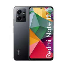 Deals, Discounts & Offers on Electronics - Redmi Note 12 (Lunar Black, 6GB RAM, 64GB Storage)