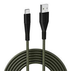 Deals and Offers on - URBN USB Type-C 3.4A Fast Charging Cable (5ft) - Unbreakable Nylon Braided, Quick Charge Compatible with Samsung, OnePlus, and All C Type Devices - Charge & Data Transfer - Rugged Cable - Camo Deals, Discounts & Offers on - URBN USB Type-C 3.4A Fast Charging Cable (5ft) - Unbreakable Nylon Braided, Quick Charge Compatible with Samsung, OnePlus, and All C Type Devices - Charge & Data Transfer - Rugged Cable - Camo