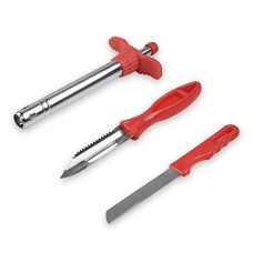 Deals and Offers on - Home Puff Homebasics Easy Grip Stainless Steel Regular Gas Lighter For Kitchen Stoves With Free Knife&Vegetable Peeler,Waterproof Spark Lighter For Gas Stove,Gas Igniter,Knife&Lighter Combo Deals, Discounts & Offers on - Home Puff Homebasics Easy Grip Stainless Steel Regular Gas Lighter For Kitchen Stoves With Free Knife&Vegetable Peeler,Waterproof Spark Lighter For Gas Stove,Gas Igniter,Knife&Lighter Combo