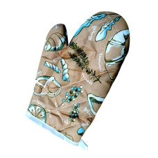 Deals and Offers on - Yanmai Printed Heat Resistant Cotton Oven Gloves Mitts (Pack of 1PCS) - Quilted & Safe- Deals, Discounts & Offers on - Yanmai Printed Heat Resistant Cotton Oven Gloves Mitts (Pack of 1PCS) - Quilted & Safe-