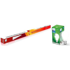 Deals and Offers on - PHILIPS Ujjwal 20-Watt LED Batten, Cool Day Light, 4 feet & PHILIPS 12-Watt Glass LED Bulb | Full Glow Energy Saver 1200 Lumen Frosted Diffused LED Bulb | Base -B22 | Crystal White,Pack of 1 Deals, Discounts & Offers on - PHILIPS Ujjwal 20-Watt LED Batten, Cool Day Light, 4 feet & PHILIPS 12-Watt Glass LED Bulb | Full Glow Energy Saver 1200 Lumen Frosted Diffused LED Bulb | Base -B22 | Crystal White,Pack of 1