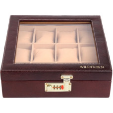 Deals and Offers on Watches & Wallets - WILDHORN12 Slots Leather Gifting Watch Case Collection (Watches not Included ). Watch Box(Maroon, Holds 12 Watches) Deals, Discounts & Offers on Watches & Wallets - WILDHORN12 Slots Leather Gifting Watch Case Collection (Watches not Included ). Watch Box(Maroon, Holds 12 Watches)