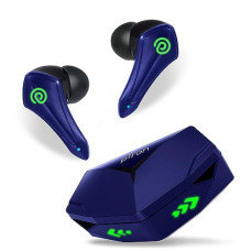 Deals and Offers on Headphones - pTron Newly Launched Bassbuds B91 Plus TWS Earbuds with 38ms Gaming Low Latency, AI-ENC Stereo Calls, 45Hrs Playtime, Dual HD Mic, in-Ear Bluetooth 5.3 Headphones, Fast Type-C Charging & IPX5 (Blue) Deals, Discounts & Offers on Headphones - pTron Newly Launched Bassbuds B91 Plus TWS Earbuds with 38ms Gaming Low Latency, AI-ENC Stereo Calls, 45Hrs Playtime, Dual HD Mic, in-Ear Bluetooth 5.3 Headphones, Fast Type-C Charging & IPX5 (Blue)