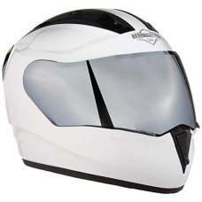 Deals, Discounts & Offers on  - Steelbird SA-1 Aeronautics Full Face Helmet White, Size: L(57-58 cm)