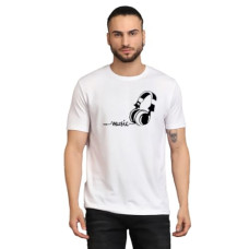 Deals, Discounts & Offers on Men - [Sizes XS, M, L, XL, 2XL] INKKR Men's Printed Round Neck T-Shirt