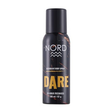 Deals and Offers on Beauty Care - NORD Deodorant Body Spray For Men - Dare 100 ml (Pack of 1) Deals, Discounts & Offers on Beauty Care - NORD Deodorant Body Spray For Men - Dare 100 ml (Pack of 1)