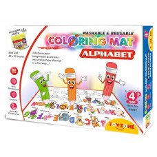 Deals and Offers on - TOYZONE Alphabet Coloring Mat | Reusable and Washable |Colouring Mat Deals, Discounts & Offers on - TOYZONE Alphabet Coloring Mat | Reusable and Washable |Colouring Mat
