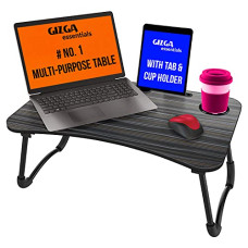Deals and Offers on Laptop Accessories - Gizga Essentials Multi-Purpose Portable & Foldable Wooden Desk Deals, Discounts & Offers on Laptop Accessories - Gizga Essentials Multi-Purpose Portable & Foldable Wooden Desk