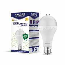 Deals and Offers on - Halonix Shield Ionizer Air Purifier 9W B22 6500K Cool White led Bulb Pack of 1 Deals, Discounts & Offers on - Halonix Shield Ionizer Air Purifier 9W B22 6500K Cool White led Bulb Pack of 1