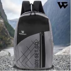 Deals, Discounts & Offers on  - WHITECRAFTMedium 30 L Laptop Backpack Daypack For College Travel Office Outdoor Hiking Backpack For Men & Women(Black, Grey)
