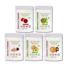 Deals, Discounts & Offers on Beauty Care - Niramay Tattva Amla, Reetha, Shikakai, Bhringraj and Hibiscus Powder