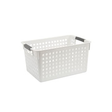 Deals, Discounts & Offers on  - @home by Nilkamal Storage Desk Basket 27.5 x 18 x 14.3 cm White