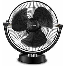 Deals, Discounts & Offers on  - Longway Speedy Black Table Fan, P1 300 mm, Ultra High Speed, 3 Blade, Decorative 5-Star Rated (Black, Pack of 1)