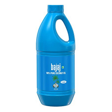 Deals and Offers on Beauty Care - Bajaj 100% Pure Coconut Oil 1 litre Deals, Discounts & Offers on Beauty Care - Bajaj 100% Pure Coconut Oil 1 litre