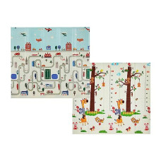 Deals and Offers on Baby Care - Supples Cityscape Theme Reversible Mat Deals, Discounts & Offers on Baby Care - Supples Cityscape Theme Reversible Mat