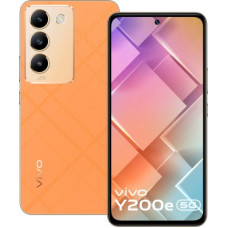 Deals, Discounts & Offers on Mobiles - [For Selected Bank Credit and Debit Card] vivo Y200e 5G (Saffron Delight, 128 GB)(6 GB RAM)