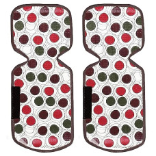 Deals and Offers on - Heart Home Washable Fridge Handle Cover|Universal Fit Appliance Cover|Dot Print & PVC Material (Multi) Deals, Discounts & Offers on - Heart Home Washable Fridge Handle Cover|Universal Fit Appliance Cover|Dot Print & PVC Material (Multi)