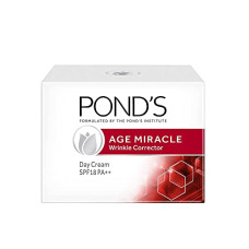 Deals and Offers on - POND'S Age Miracle Wrinkle Corrector SPF 15 PA++ Day Cream 35 g Deals, Discounts & Offers on - POND'S Age Miracle Wrinkle Corrector SPF 15 PA++ Day Cream 35 g