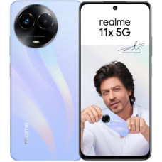Deals, Discounts & Offers on Mobiles - [For Flipkart Axis Bank Card] realme 11x 5G (Purple Dawn, 128 GB)(8 GB RAM)