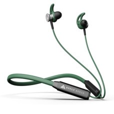 Deals, Discounts & Offers on  - Boult Audio FXCharge Bluetooth Earphones with 32H Playtime, Dual Pairing Neckband, Zen ENC Mic, Type-C Fast Charging (5Mins=7.5Hrs), Biggest 14.2mm Bass Driver IPX5 Premium Silicone Neck band (Green)