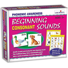 Deals and Offers on Toys & Games - Creative's Beginning Sounds Consonants Plastic Box, Multi Color Deals, Discounts & Offers on Toys & Games - Creative's Beginning Sounds Consonants Plastic Box, Multi Color