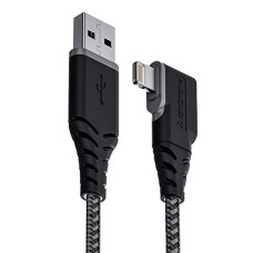 Deals, Discounts & Offers on  - Ambrane USB to Lightning 12W Fast Charging, L Shape for Easy Holding, 480 Mbps Data Sync Cable