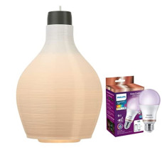 Deals and Offers on - Philips 3-D Printed Dropli Pendant Ceiling Light, Premium Indoor Decorative, Sustainable & eco- Friendly Light Deals, Discounts & Offers on - Philips 3-D Printed Dropli Pendant Ceiling Light, Premium Indoor Decorative, Sustainable & eco- Friendly Light