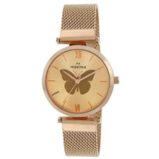 Deals and Offers on Women - Maxima Attivo Collection Analog Rose Gold Dial Women's Watch-O-66690CMLR Deals, Discounts & Offers on Women - Maxima Attivo Collection Analog Rose Gold Dial Women's Watch-O-66690CMLR