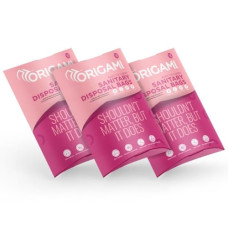 Deals, Discounts & Offers on Health & Personal Care - Origami Leakproof Sanitary Disposal Bags Pack of 3 (15 Bags Per Pack, Total 45 Bags)