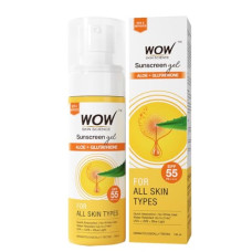 Deals and Offers on - WOW Skin Science Sunscreen SPF 55 PA+++ Matte Look Ultra Light | Broad Spectrum- UVA&UVB Protection | All Skin Types | For Women & Men- 100ml Deals, Discounts & Offers on - WOW Skin Science Sunscreen SPF 55 PA+++ Matte Look Ultra Light | Broad Spectrum- UVA&UVB Protection | All Skin Types | For Women & Men- 100ml