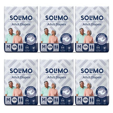 Deals, Discounts & Offers on  - Amazon Brand - Solimo Adult Diapers Tape Style- Medium, Pack of 60