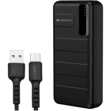 Deals, Discounts & Offers on Power Banks - ZEBRONICS 20000 mAh 22.5 W Power Bank(Black, Lithium Polymer, Fast Charging