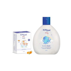 Deals, Discounts & Offers on Baby Care - Bumtum Paraben Free Baby Soap 50Gram (Pack of 1) & Baby Bubble Bath (200 ML) Combo