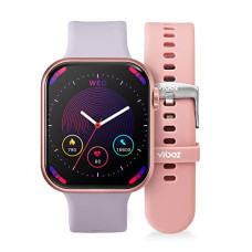 Deals and Offers on Electronics - Vibez by Lifelong Hype Women Smartwatch with Bluetooth Calling|Multiple Straps (VBSWW801, 1 Year Manufacturer Warranty, Rose Gold) Deals, Discounts & Offers on Electronics - Vibez by Lifelong Hype Women Smartwatch with Bluetooth Calling|Multiple Straps (VBSWW801, 1 Year Manufacturer Warranty, Rose Gold)
