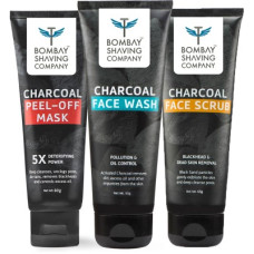 Deals and Offers on - BOMBAY SHAVING COMPANY 3-in-1 Activated Charcoal Facial Kit(3 x 50 g) Deals, Discounts & Offers on - BOMBAY SHAVING COMPANY 3-in-1 Activated Charcoal Facial Kit(3 x 50 g)