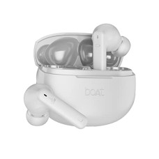 Deals, Discounts & Offers on  - boAt Airdopes 170 TWS Earbuds with 50H Playtime, Quad Mics ENx Tech, Low Latency Mode, 13mm Drivers, ASAP Charge, IPX4, IWP, Touch Controls & BT v5.3(Frost White)