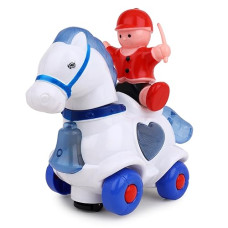 Deals, Discounts & Offers on  - Toyzone Horse Rider Bump 'N' Go | Electronic Toy | Bump-n-Go Movement | Battery Operated Toy | Light & Music | Bump N go Action | Plane Toy for Kids |