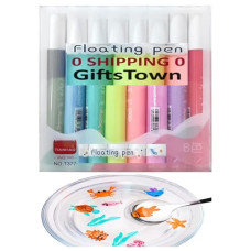 Deals and Offers on - GiftsTown Water Floating pen/Marker/Magical Water Painting for kids, in 8 Colors Floating Marker Pen Easy-to-Wipe Water Floating Pen Deals, Discounts & Offers on - GiftsTown Water Floating pen/Marker/Magical Water Painting for kids, in 8 Colors Floating Marker Pen Easy-to-Wipe Water Floating Pen