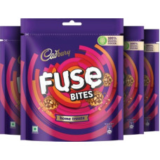 Deals, Discounts & Offers on Food and Health - Cadbury Fuse Peanut & Caramel Filled Chocolate Home Treats Bites(4 x 108.5 g)