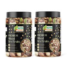Deals, Discounts & Offers on  - Nutri Desire Combo Pack Of Healthy Mix Dry Fruits| 500 Grams Each| Total Weight 1 Kg [Jar Pack], Fresh