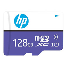 Deals, Discounts & Offers on  - HP Micro SD Card 128GB with Adapter U3 (Write Speed 60MB/s & Read Speed 100 MB/s Records 4K UHD and Fill HD Video) - Purple