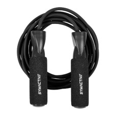 Deals, Discounts & Offers on  - Amazon Brand - Symactive Polyvinyl Chloride (PVC) Skipping Jumping Rope with Foam Cushioned Handles for Men and Women, with Adjustable Height Speed