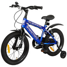 Deals and Offers on - Amazon Brand - Symactive Mini Trotter, 16T Single Speed Kids Bike/Bicycle/Cycle, V-Brakes, Frame Size: 10.6 inch, Age: 5-10 Yr, Steel Rim (Blue, Unisex), Rigid Deals, Discounts & Offers on - Amazon Brand - Symactive Mini Trotter, 16T Single Speed Kids Bike/Bicycle/Cycle, V-Brakes, Frame Size: 10.6 inch, Age: 5-10 Yr, Steel Rim (Blue, Unisex), Rigid