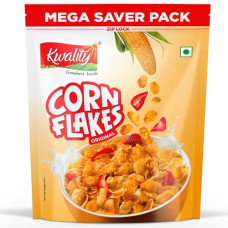 Deals and Offers on - Kwality Corn Flakes 1kg | Made with Golden Corns Deals, Discounts & Offers on - Kwality Corn Flakes 1kg | Made with Golden Corns