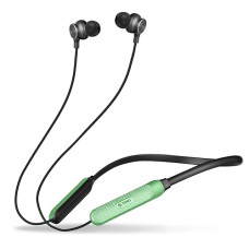 Deals and Offers on Headphones - Zimo AeroFlex Bluetooth 5.2 Wireless in-Ear Headphones, 18Hrs Playtime, Deep Bass, HD Calls, Dual Device Pairing, Voice Assist, Type-C Fast Charge Wireless Neckband, IPX4 Water Resistant (Green/Black) Deals, Discounts & Offers on Headphones - Zimo AeroFlex Bluetooth 5.2 Wireless in-Ear Headphones, 18Hrs Playtime, Deep Bass, HD Calls, Dual Device Pairing, Voice Assist, Type-C Fast Charge Wireless Neckband, IPX4 Water Resistant (Green/Black)
